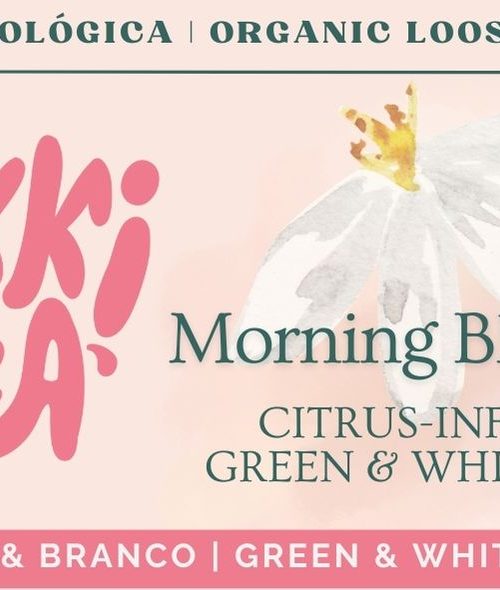 Organic loose leaf green tea and white with citrus flavours by Tokki Tea