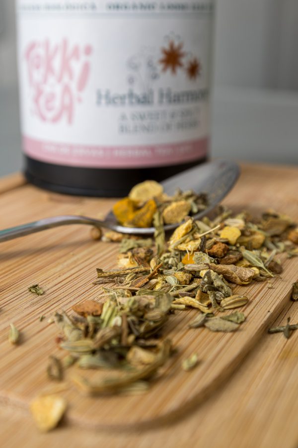 Organic loose leaf herbal tea by Tokki Tea