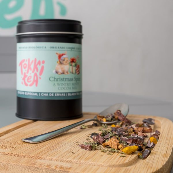 Limited Edition organic loose leaf herbal Christmas tea by Tokki Tea Portugal