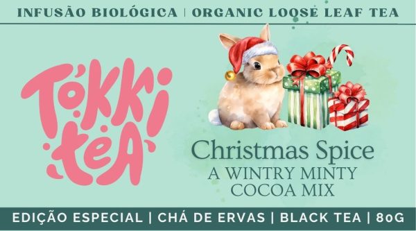 Limited Edition organic loose leaf herbal Christmas tea by Tokki Tea Portugal